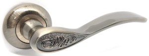 Ручка дверная KEDR R10-1313 AB (бронза)
